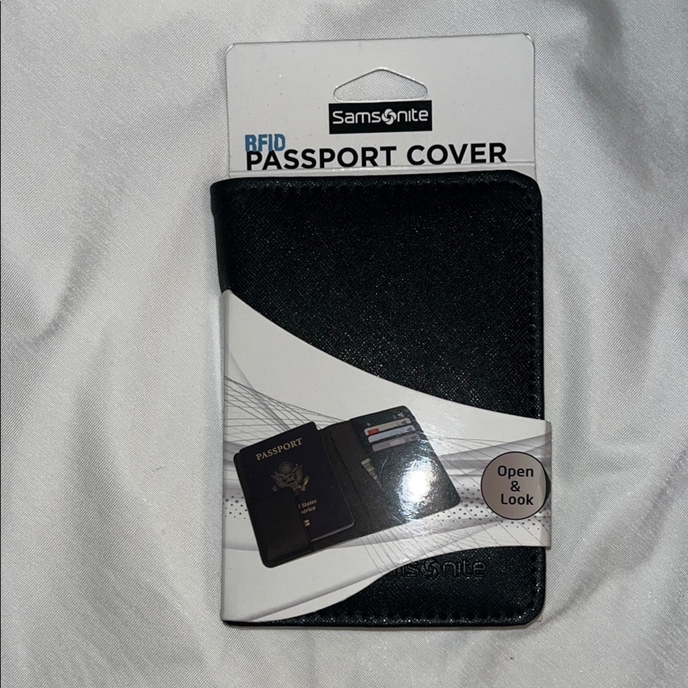 Samsonite Black RFID Passport Cover